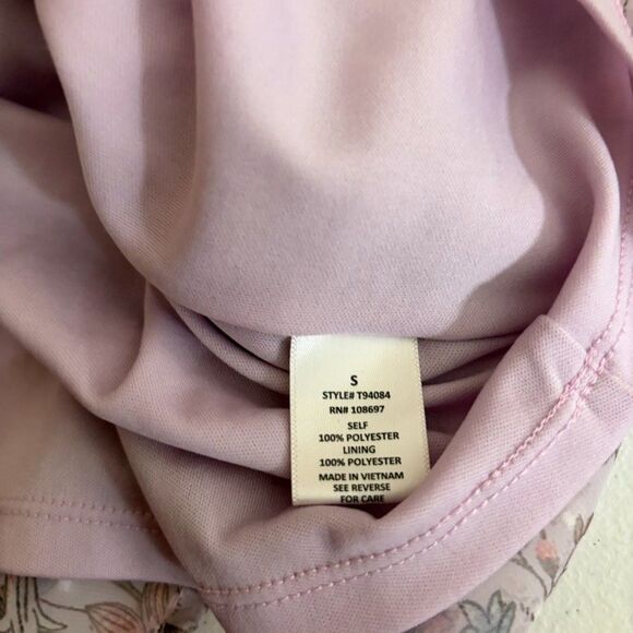 Sweet Rain Blouse Women's Small Purple Sheer Cottage Boho Puff Sleeve Romantic - Picture 7 of 8